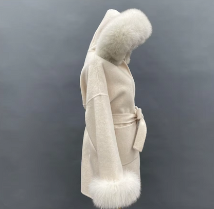 Astrid kashmir coat Beige